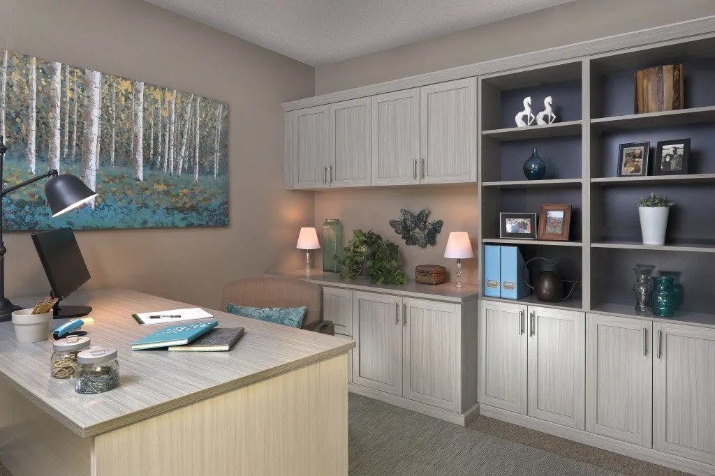 Custom Home Office Storage Design And, Custom Office Cabinets Houston